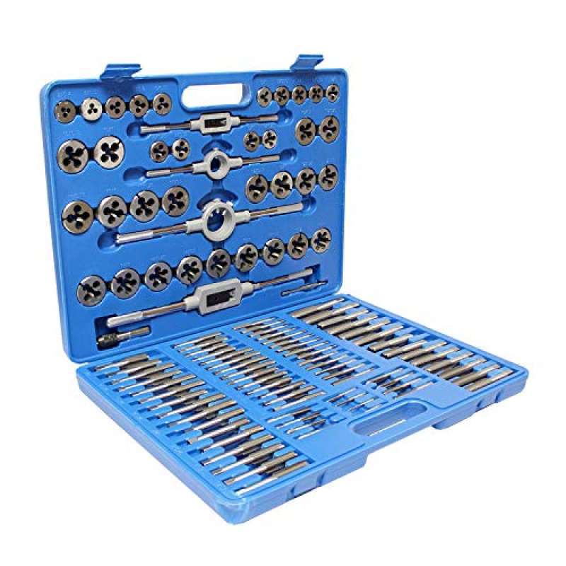 Thread Maker 7 Inch Promo ABN Large Tap and Die Set Metric Tap and Die Kit Rethreading Tool ...