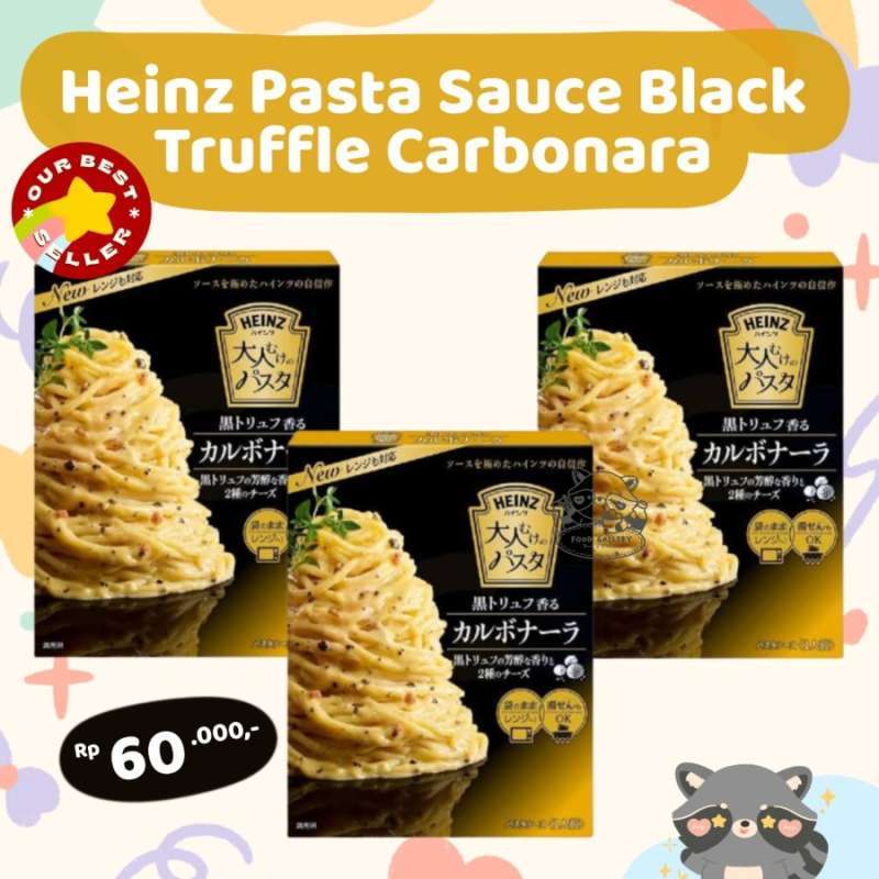 Jual Heinz Pasta Sauce Black Truffle Carbonara JAPAN di Seller Sembako