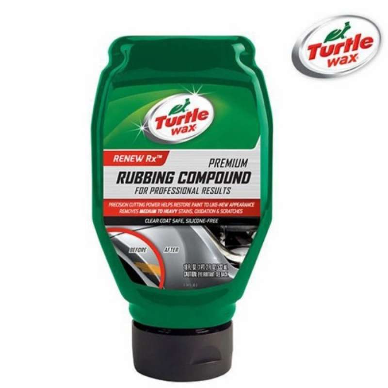 Promo Turtle Wax Clean Cut Rubbing Compound 532ml (71522) Diskon 23 di