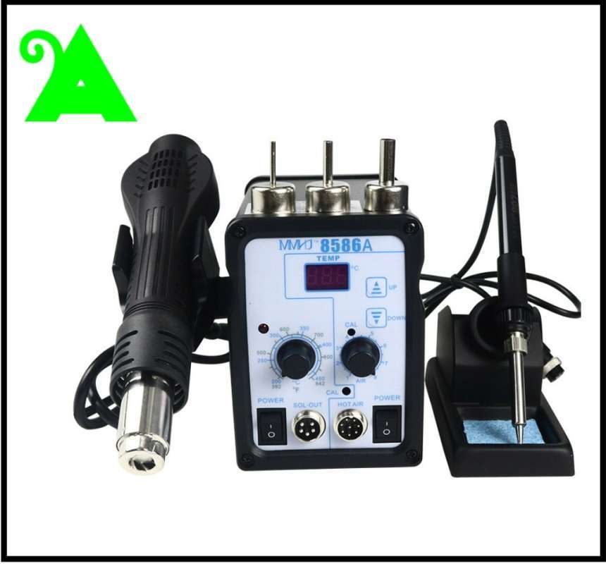 Jual 2 in 1 Multifungsi Blower Uap + Solder Station Original Solder Uap