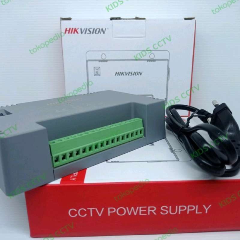 Jual HIKVISION DS-2FA1205-D8 adator Power Supply CCTV 12V 8CH di Seller ...