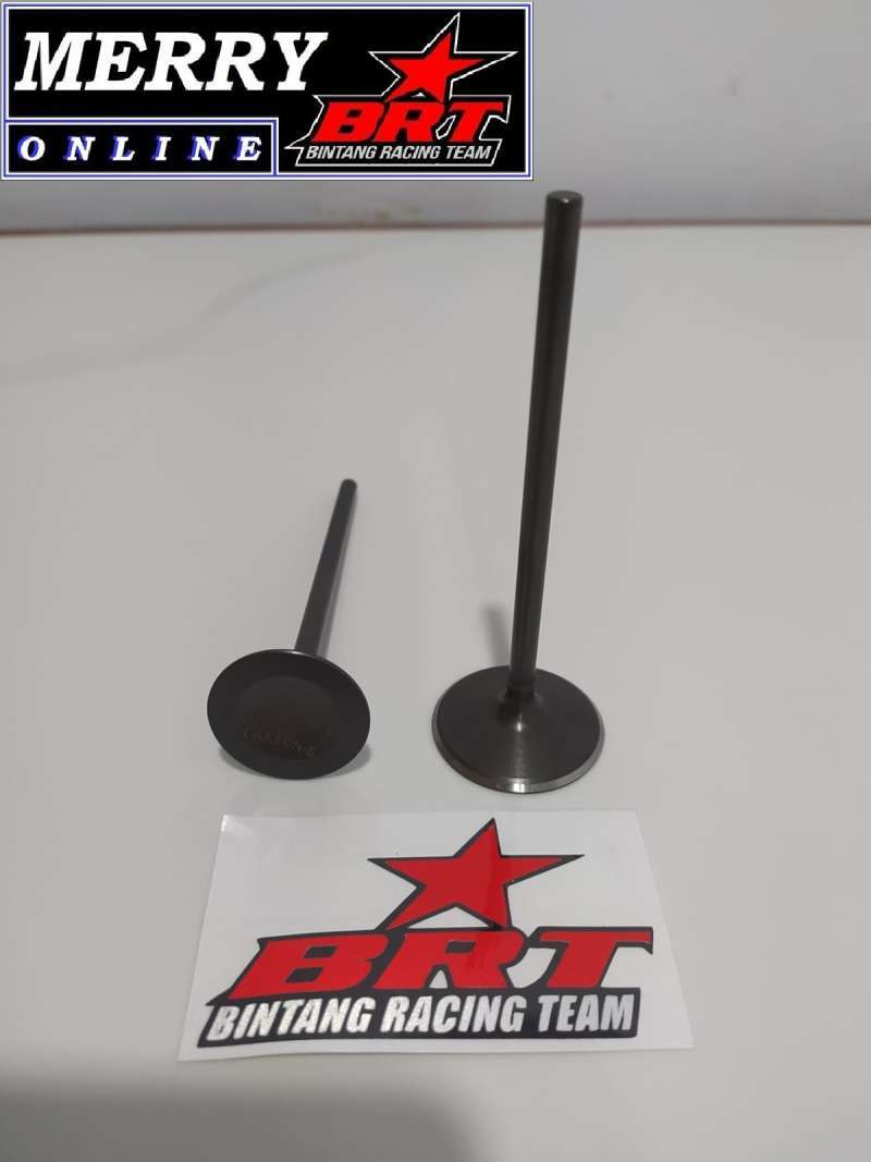 Jual Racing Valve Brt Carbon Payung Klep Batang 5mm - 26/19ab Di Seller ...