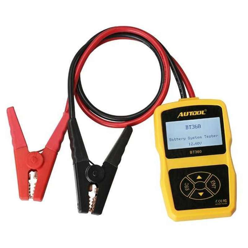 Jual Alat Cek Aki Mobil Motor Portabel / Volt meter battery tester 12 v