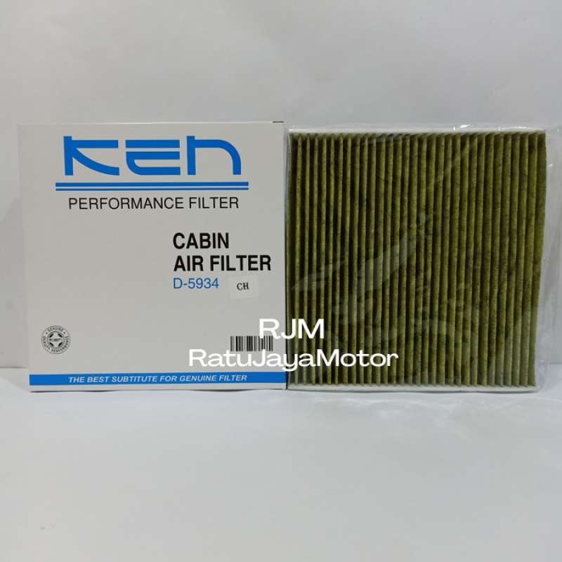 Promo Filter AC Cabin Carbon HIGH Green/HIJAU Honda Jazz GD3 '20032007