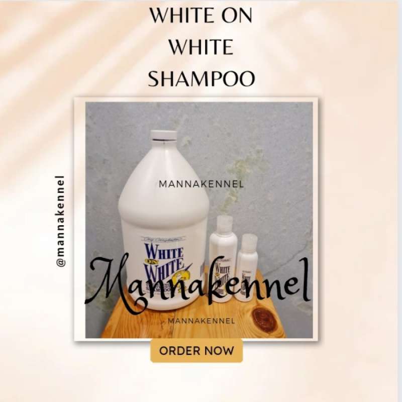 Promo chris christensen shampoo white on white pencerah semua warna
