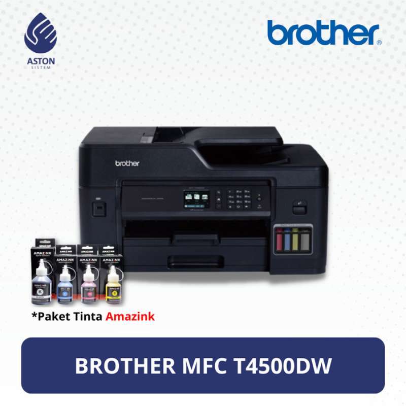 Jual Printer Brother MFCT4500DW Tinta Amazink di Seller Aston