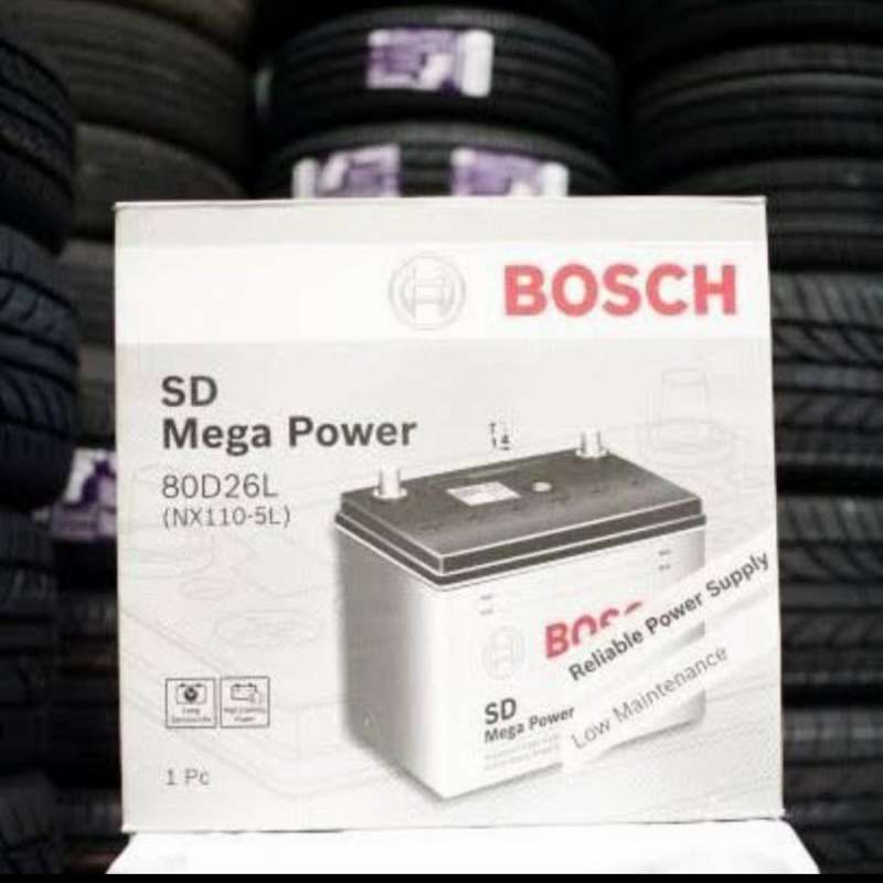 Promo Aki Innova Diesel / Aki Fortuner/ Bosch 80D26L / Bosch DC NX110