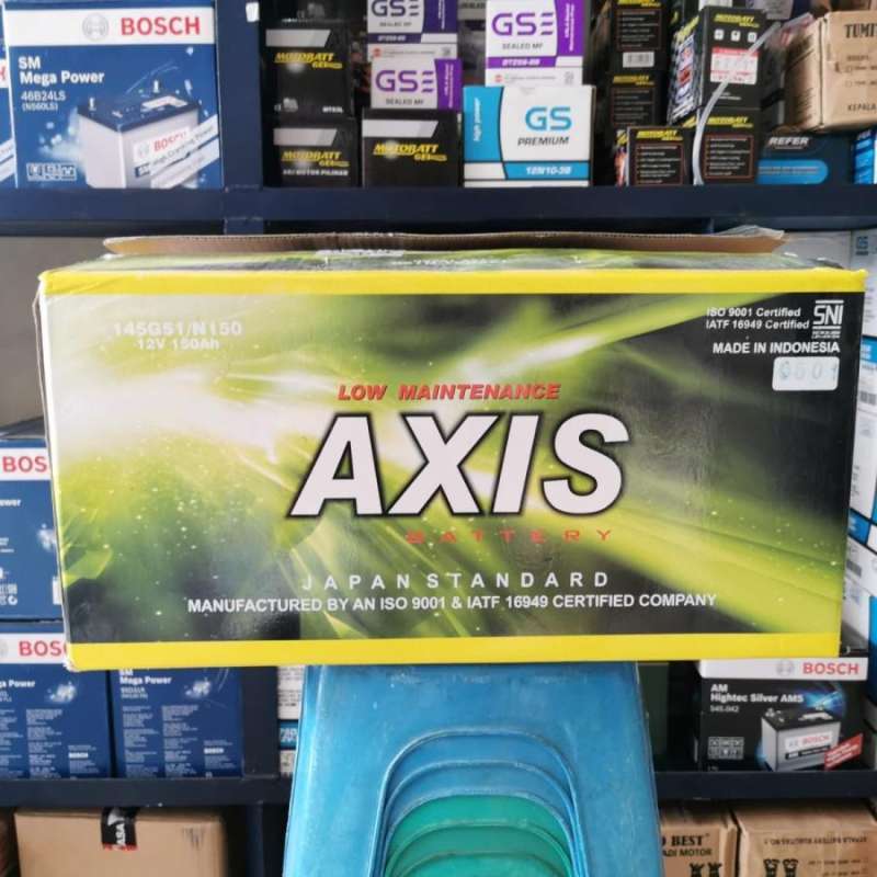 Jual Aki Truk / Axis N150 / 12V150Ah Aki Nissan Genset Alat Berat di