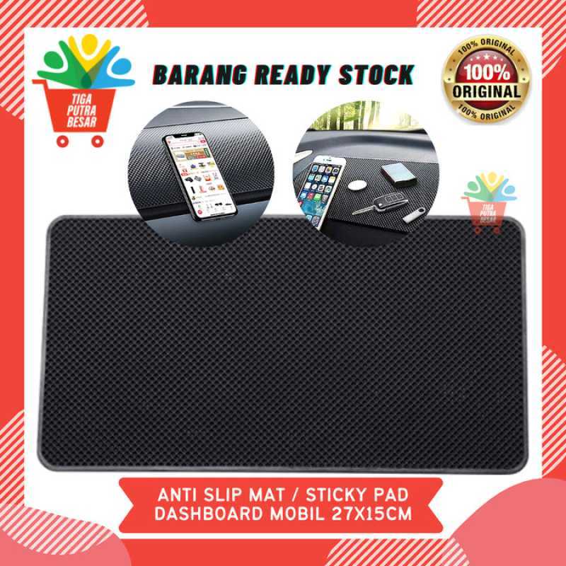 Promo Alas Tatakan Anti Slip Pad Dashboard Mobil Premium Ukuran 27x15 ...