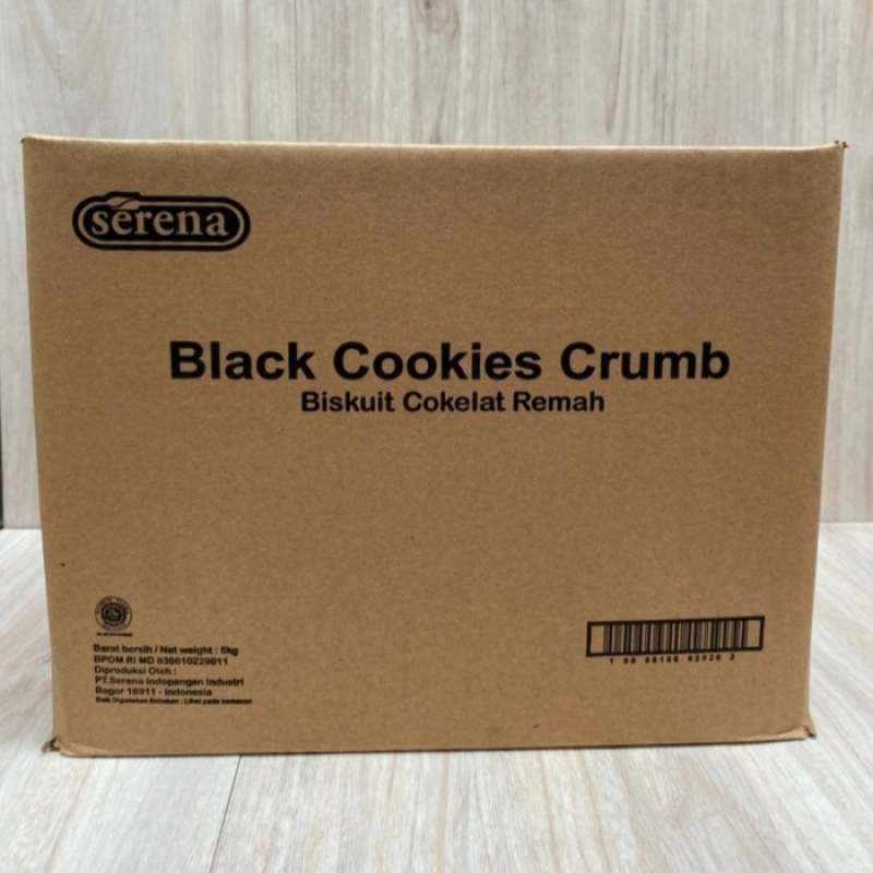 Jual SALE GERCEP!!! Black Cookies Crumb / Biskuit Cokelat Remah Serena