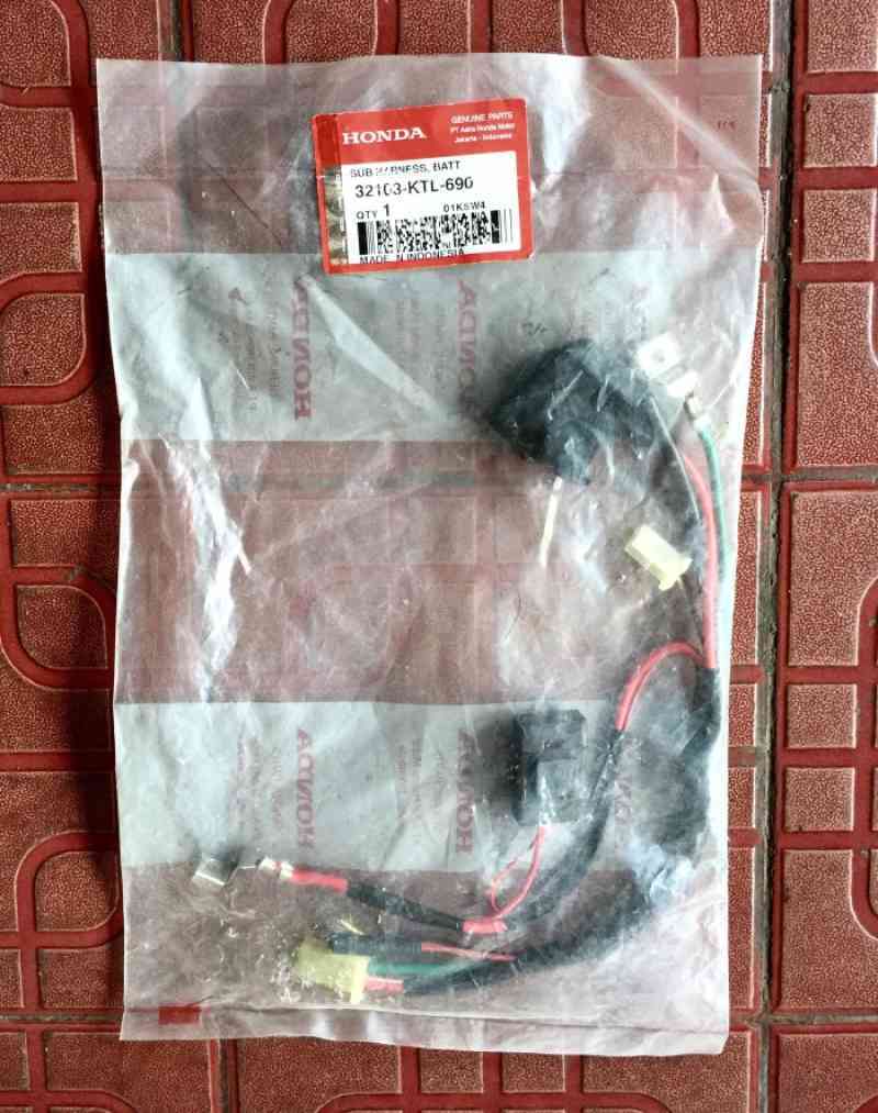 Jual Kabel Body Bagian Aki Honda Supra Fit New Original di Seller INDAH