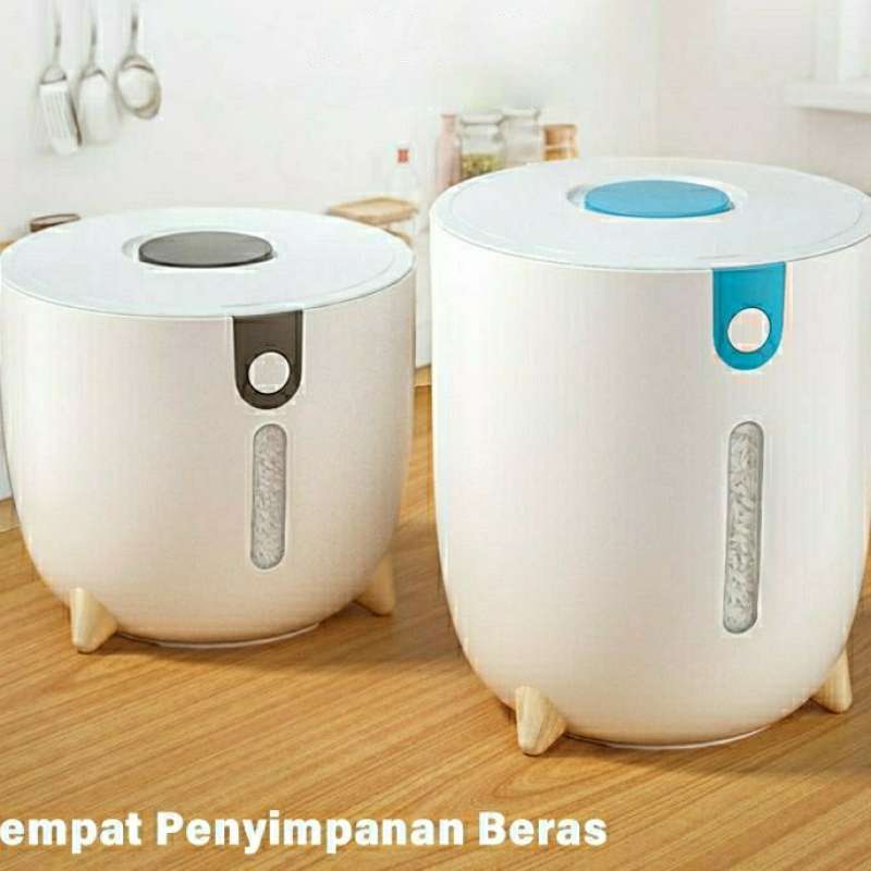 Promo Rice Dispenser 5Kg Dispenser Beras Tempat Wadah Penyimpanan Beras