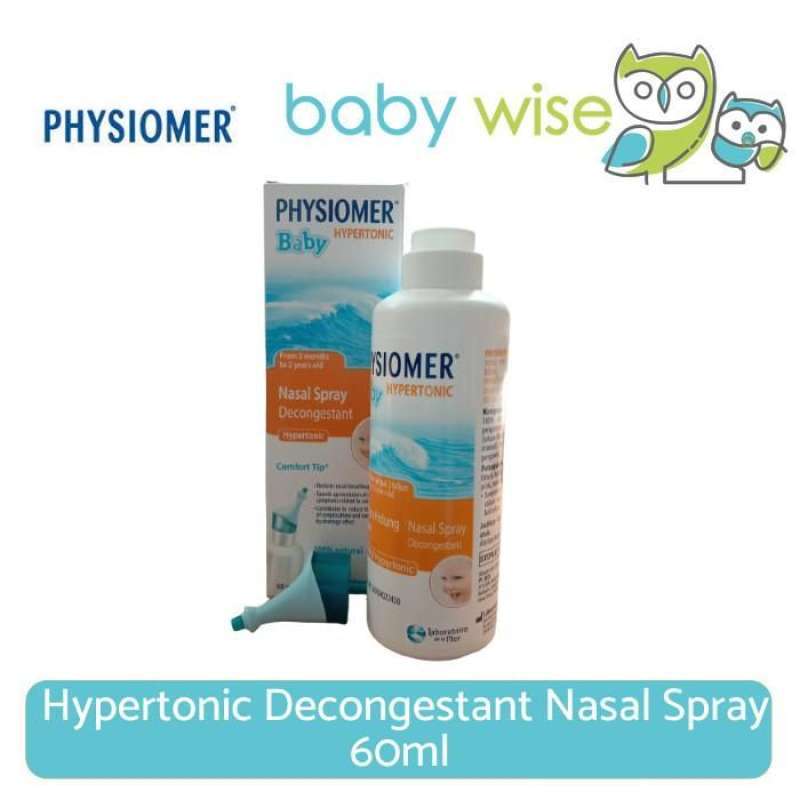 Jual Physiomer Baby Hypertonic Decongestant Nasal Spray 60ml di Seller Baby Wise Surabaya Kota
