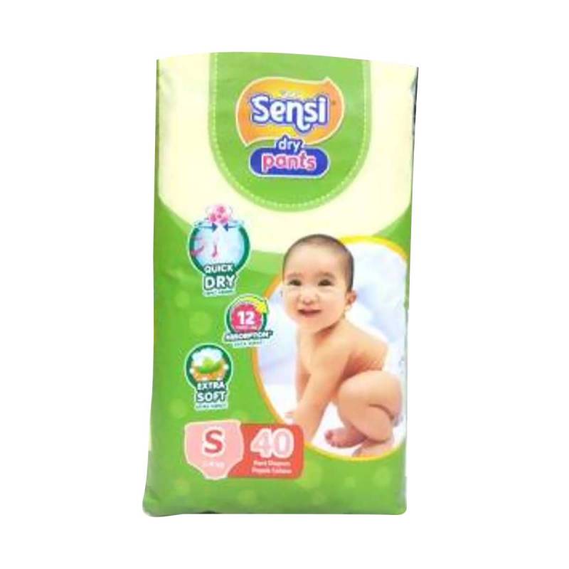 Jual Sensi Dry Pants Popok Bayi [Size S/ 40 pcs] di Seller Geizyshop