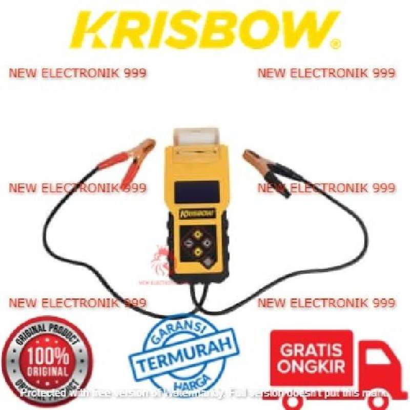 Jual KRISBOW BATTERY TESTER DIG 12V 1400CCA ERBTP14 10376455 di Seller New Electronik 999