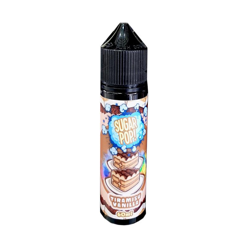 Promo JUICENESIA Sugar Pop Rasa Tiramisu Vanilla Liquid Vape [60 mL ...