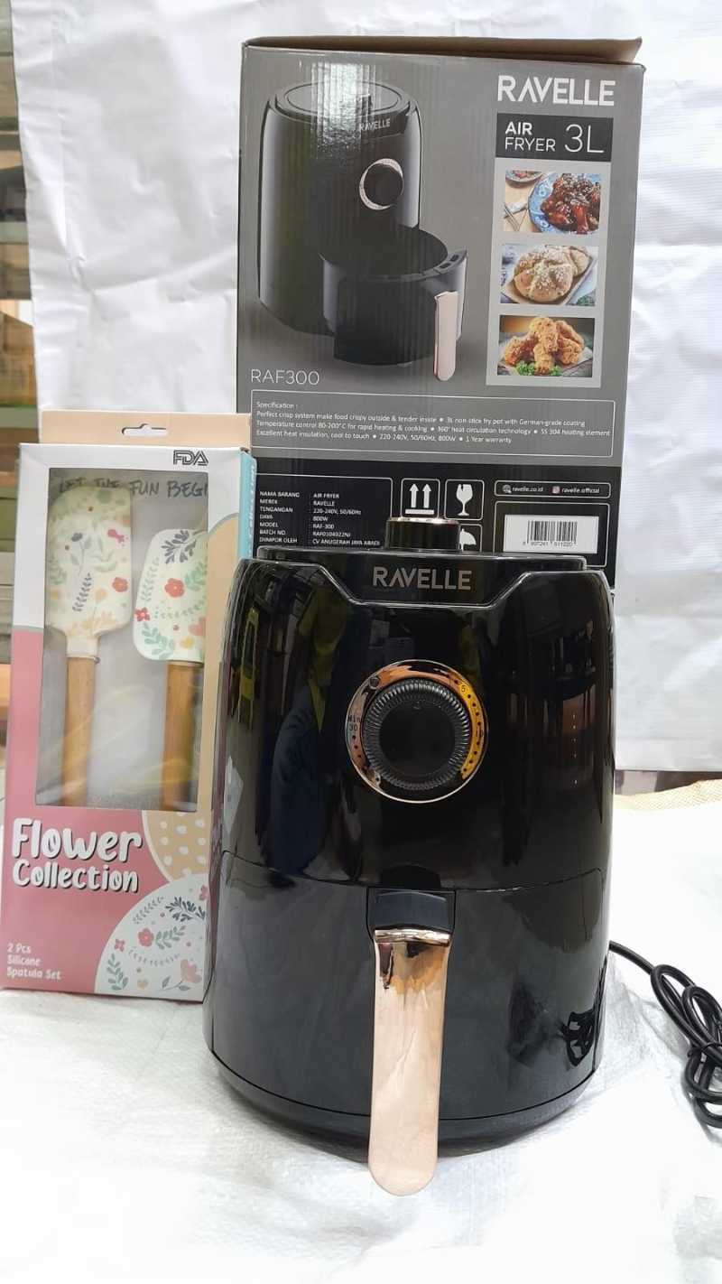 Jual Air Fryer Low Watt Ravelle Air Fryer 3L Mengoreng Tanpa Minyak di Seller KARYA SUKSES