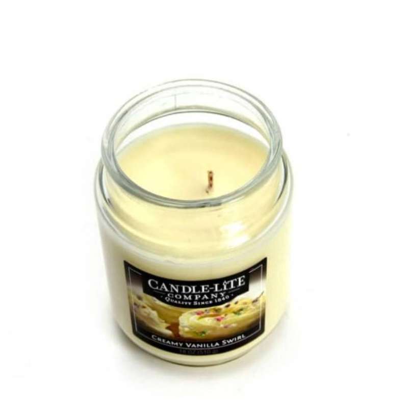 Jual Candle Lite Creamy Vanilla Swirl Lilin Aromaterapi 510 Gr di