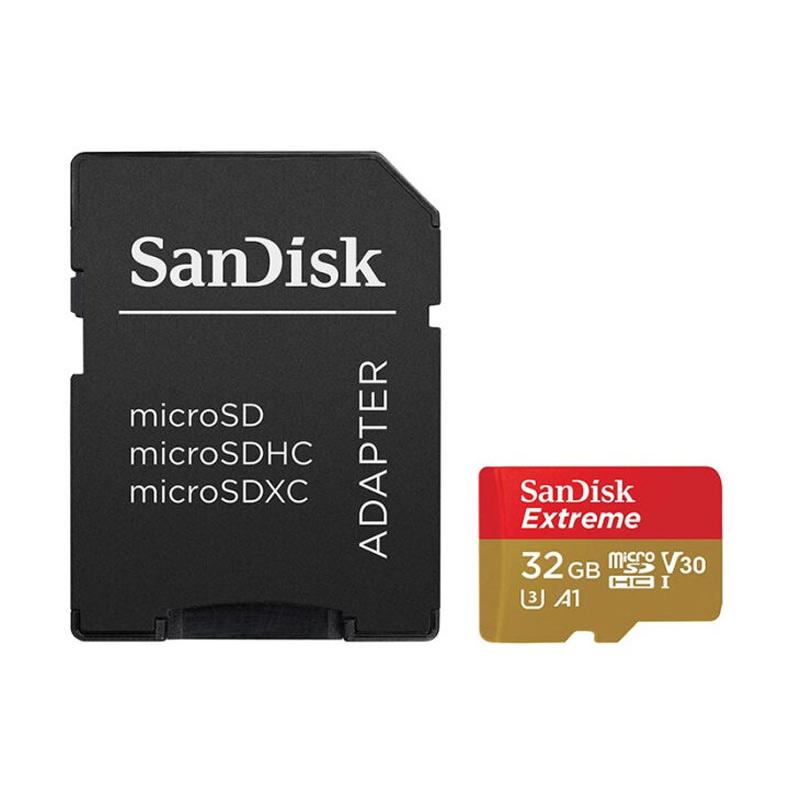 Promo Sandisk Extreme Micro Sd Memory Card 32gb/ 10060 Mbs/ Non