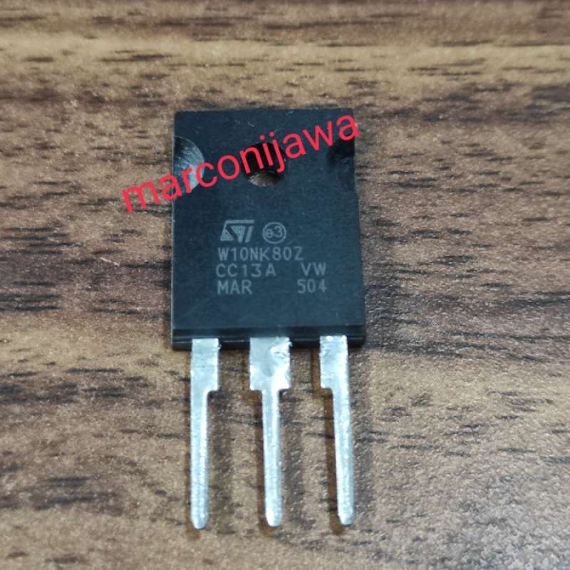 Promo Bulan ini aja kak! W10NK80Z transistor mosfet 10A 800V Bulan ini ...