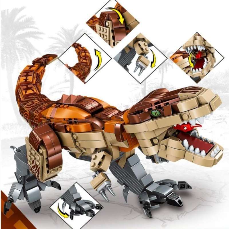 Jual Mainan Lego Dinosaurus Lego Jurassic Tyrannosaurus T-Rex di Seller ...
