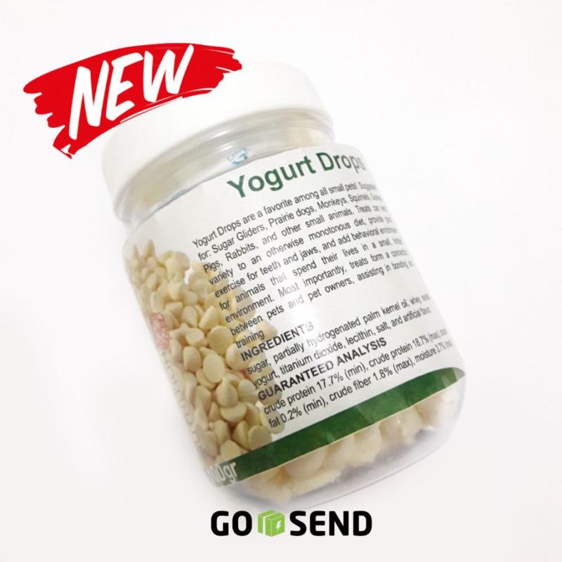 Jual Happy Tails Yogurt Drops Cemilan Snack Sugar Glider di Seller