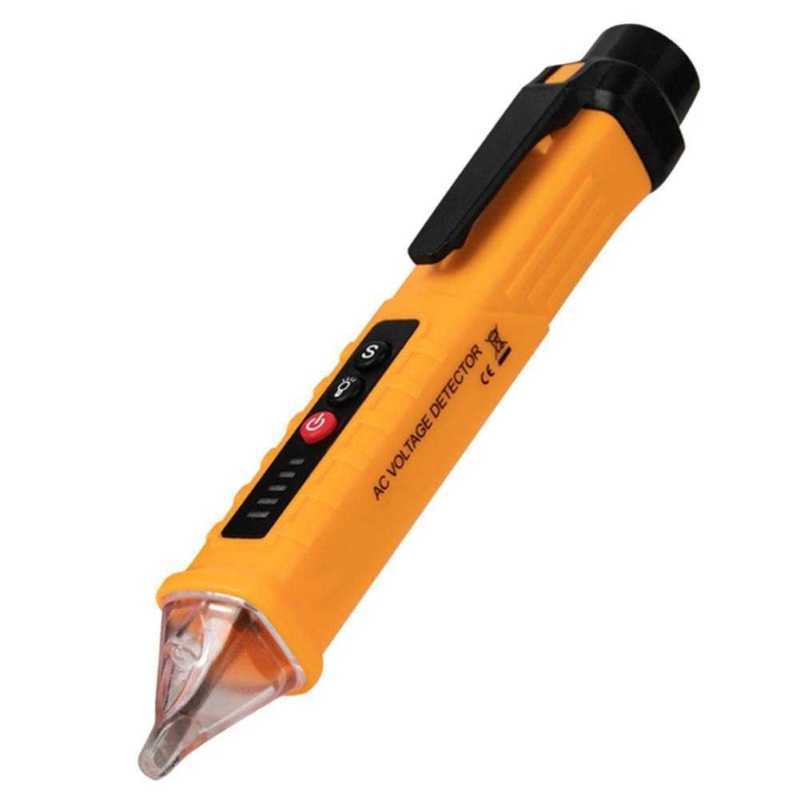Jual GLO - Tester Pen Non Contact AC Voltage Alert Detector 12V-1000V ...