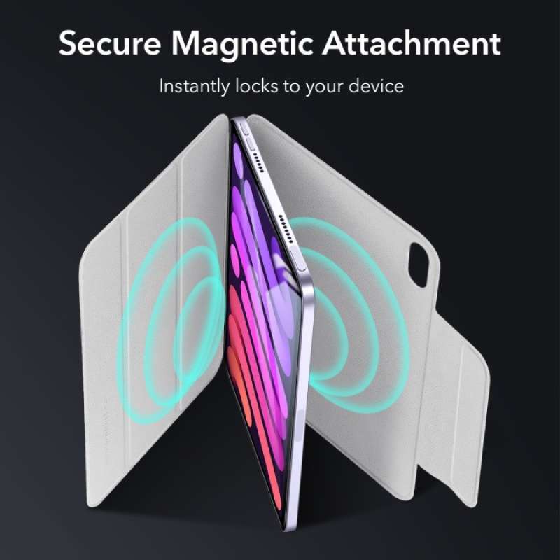 Case For IPad Mini 6 2021 8.3 Inch With Pencil Holder - Minimalist PU Leather Fold Folio Smart Cover Auto Sleep/Wake - View #10