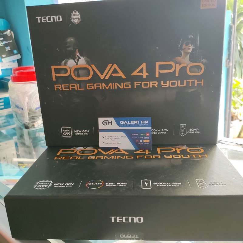 Jual Tecno Pova 4 pro 8/256 special edition garansi resmi di Seller ...