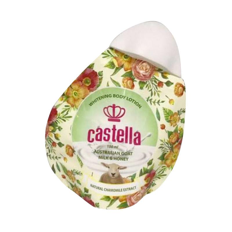 Promo Castella Australian Goat Milk and Honey Natural Chamomile Body