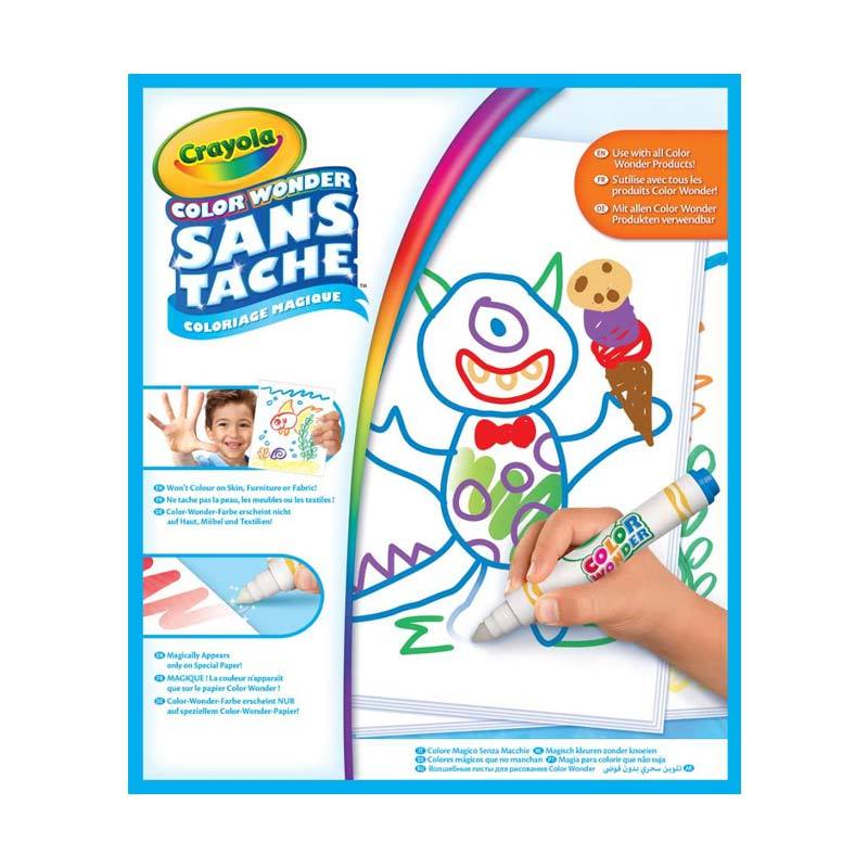 Promo Crayola Color Wonder 30PG Coloring Pad Buku Mewarnai Coloring