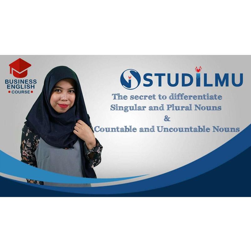 Jual STUDiLMU The Secret To Differentiate Singular and Plural Nouns