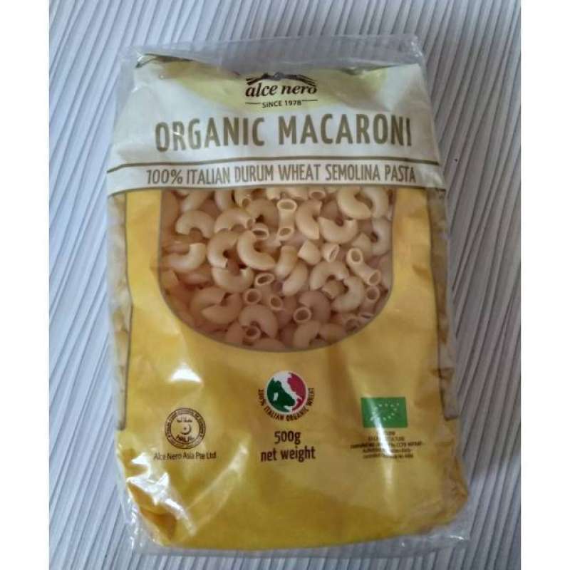 Jual Organic Macaroni 500g Alce nero. Makaroni Mentah di Seller VIVA ...