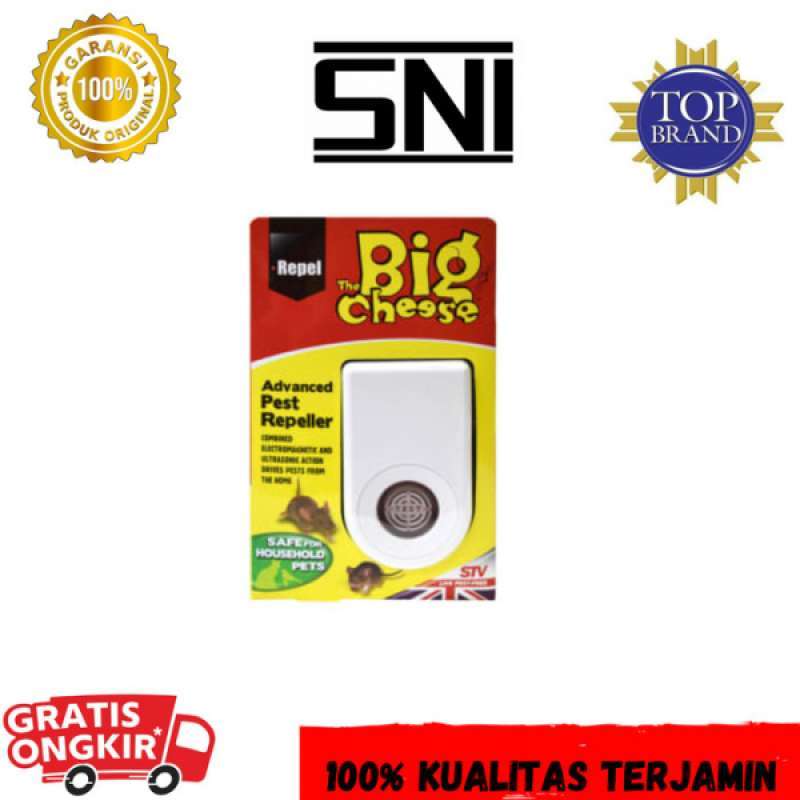 Promo Repel Big Cheese Alat Pengusir Tikus Ultrasonic &