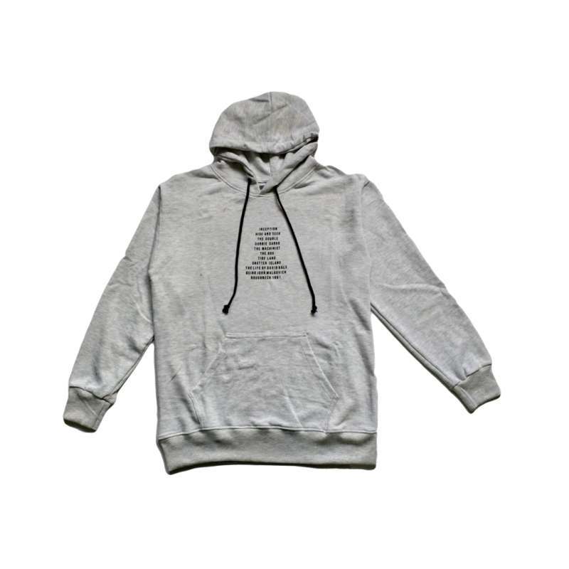 Jual ROUGHNECK Inception Tortilla Jacket Hoodie Pria Grey [H334] di