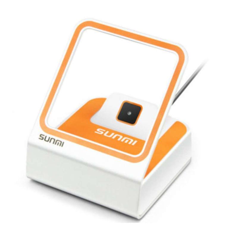 Jual Sunmi Blink Barcode QR Code Digital Camera Scanner Putih Orange