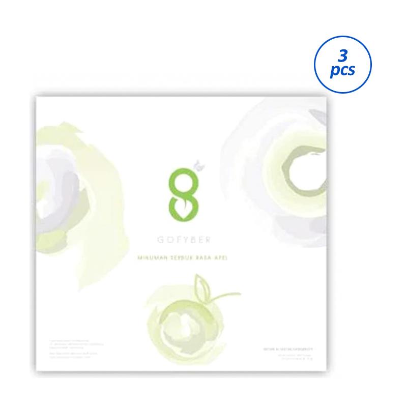 Promo GoFyber Healthy Drink Minuman Kesehatan [15 Sachet/ 3 Box] Diskon