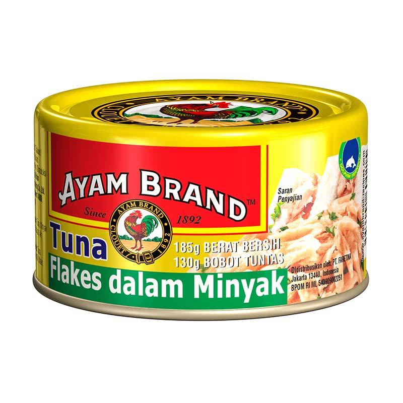 Jual Ayam Brand Tuna Sandwich Flakes Light In Oil Makanan Kaleng [150 g