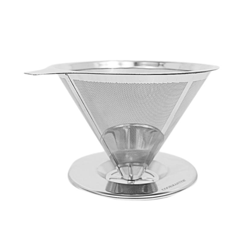 Promo Cookmaster Stainless Double Coffee Filter Diskon 40 Di Seller