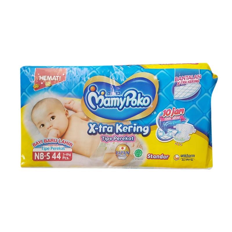 Jual MAMYPOKO Standar Perekat Popok Bayi [NB-S/ 44 pcs] di Seller