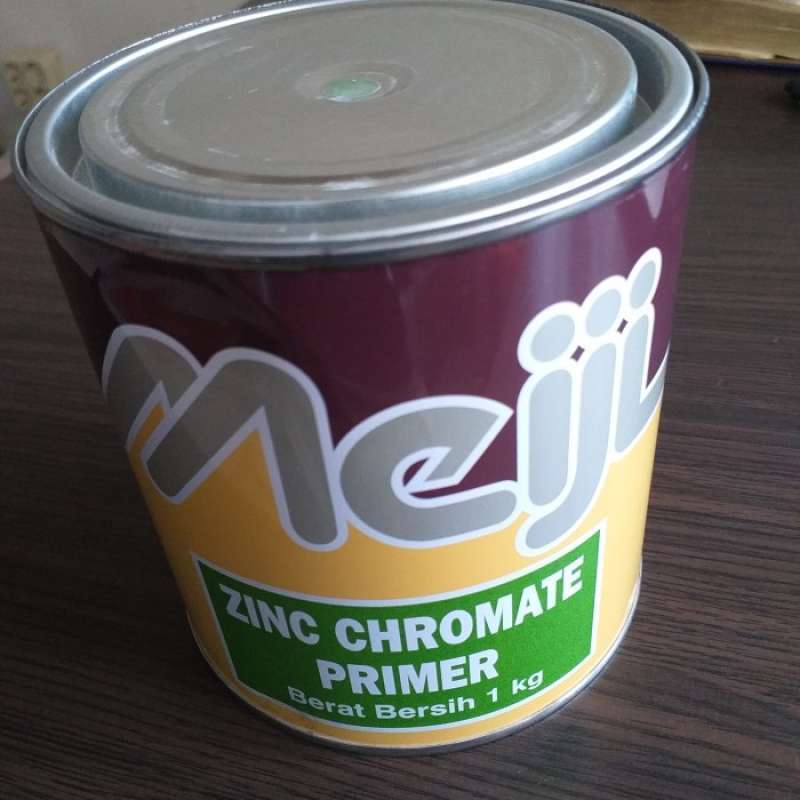 Promo zinc chromate primer cat dasar anti karat meiji1kg Diskon 27 di