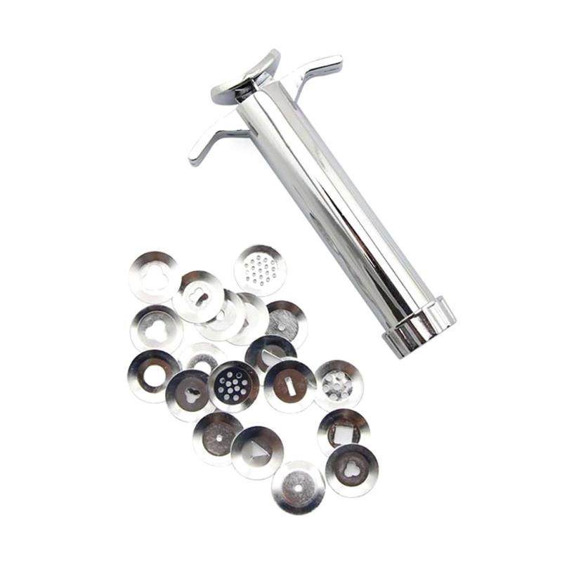 Jual LANS Stainless Steel Clay Extruder DIY Clay Craft Making Kit with
