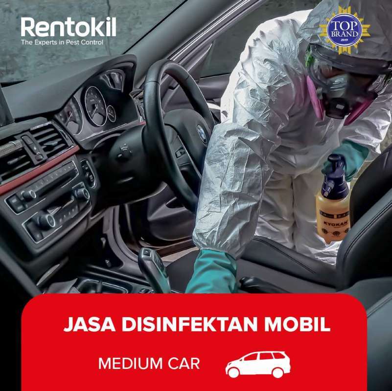 Jual Rentokil Indonesia Jasa Disinfektan Mobil [Medium Car] di Seller ...