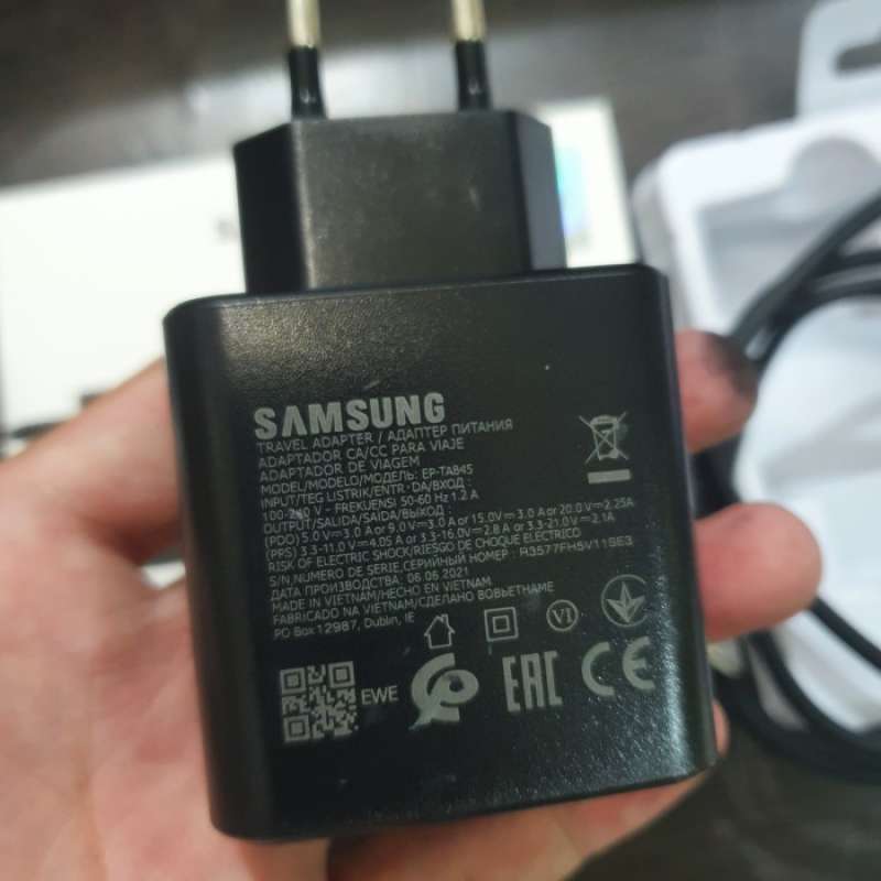 Promo Charger Samsung S21 S21+ S21 Ultra Original Sein 100 usb type C 45w Diskon 33 di Seller