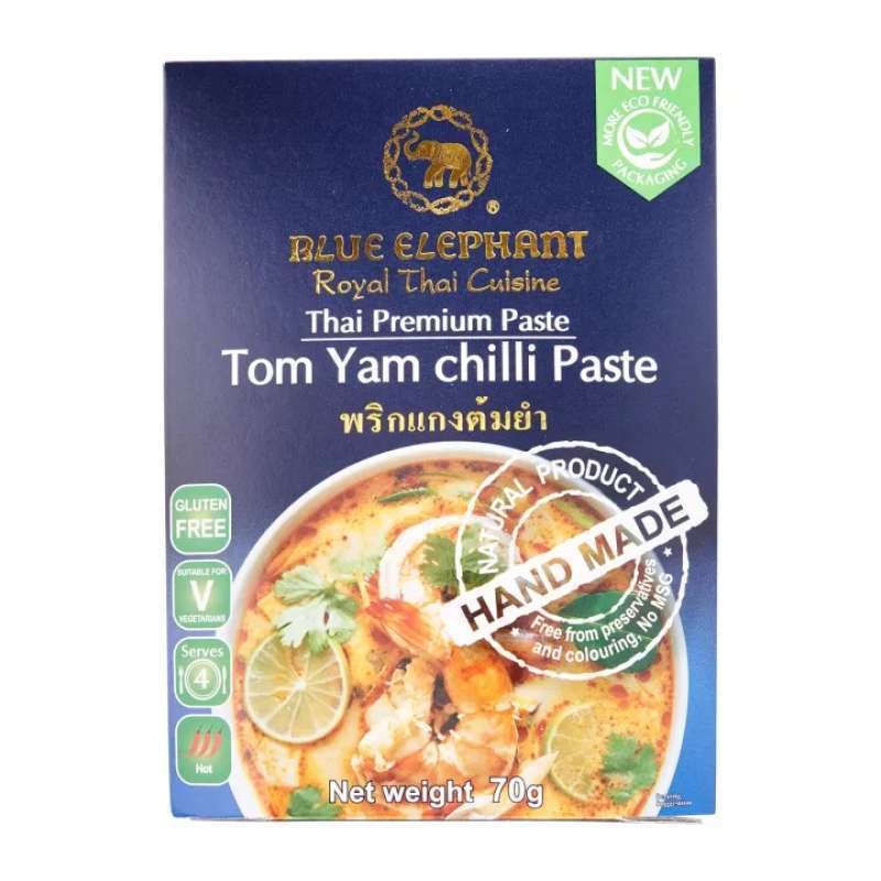Jual Bumbu Blue Elephant Tom Yam Chilli Paste Thai Premium Paste 70