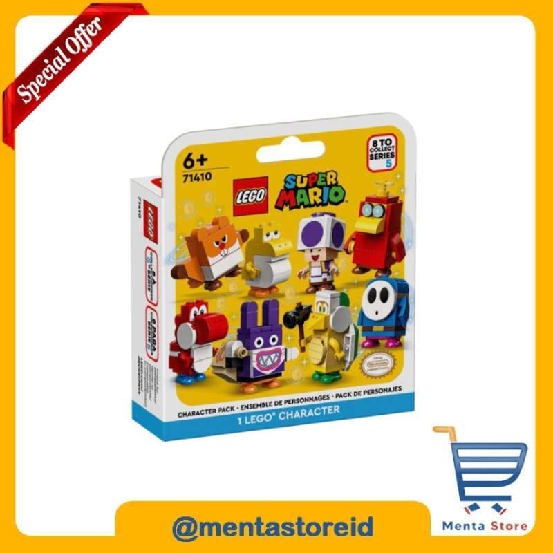 Promo Lego Super Mario 71410 Character Packs - Series 5 Diskon 31% Di ...