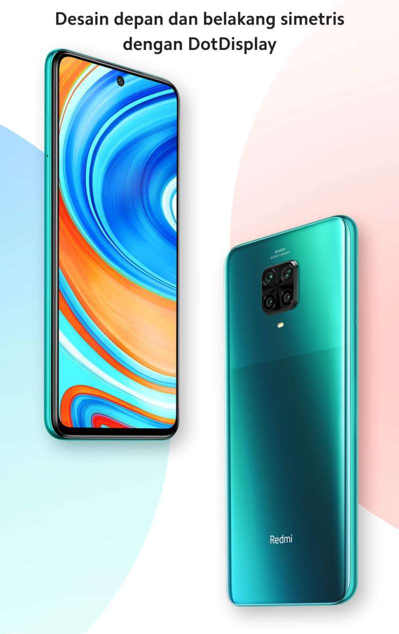 Jual Xiaomi Redmi Note 9 Pro (Tropical Green, 128 GB