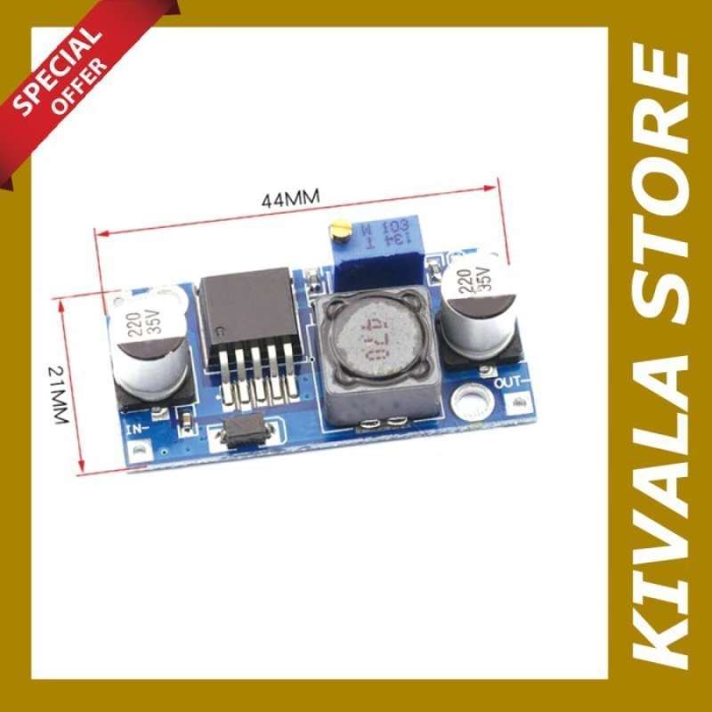 Promo Lm2596 Dc-dc Buck Converter Step Down Power Supply Module Arduino