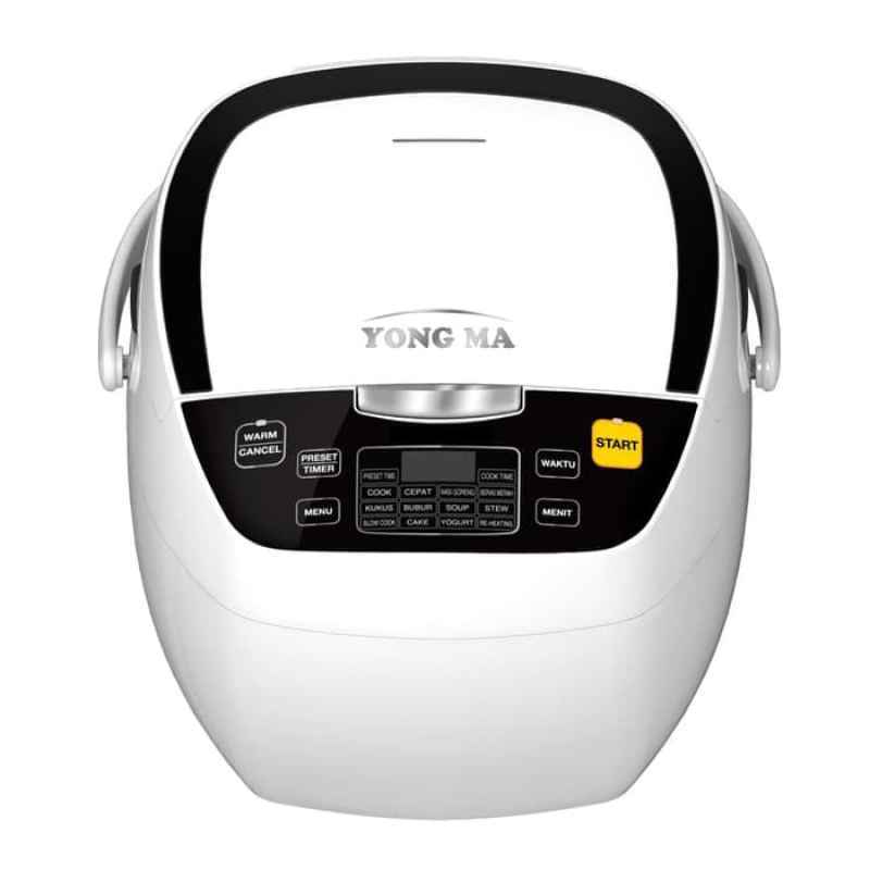Jual Yong Ma SMC 8017 Digital Rice Cooker White [2 L] White di