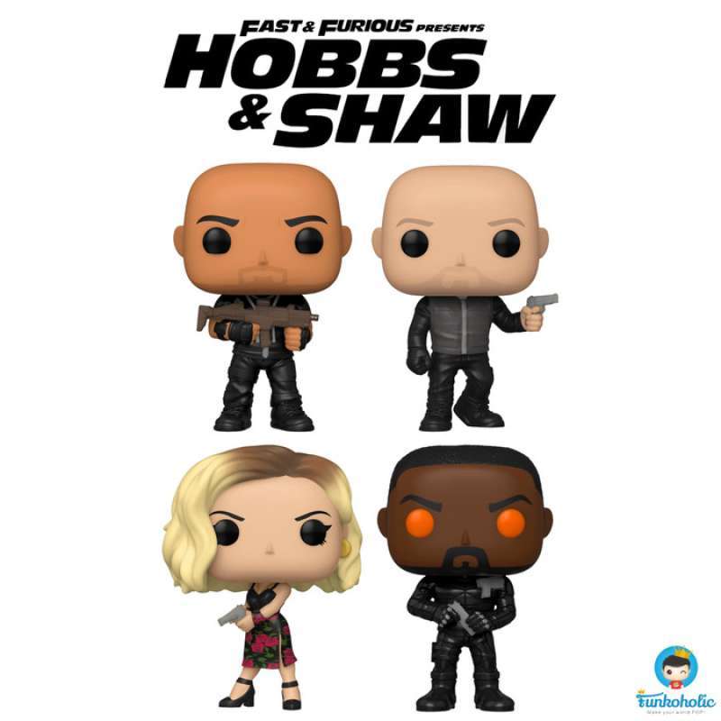Jual Funko Pop Set Promotion Movies Fast & Furious Presents Hobbs ...